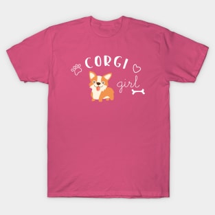 Corgi Girl T-Shirt